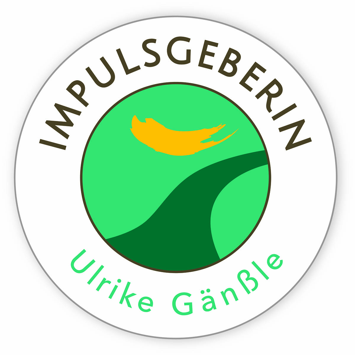 Logo erstellen: Ulrike Gänßle, Coaching, Haag an der Amper