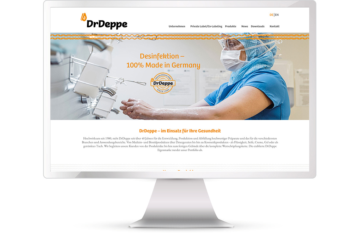 Website erstellen – Medizinbranche
