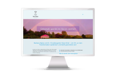 Website Relaunch für den „Paradiesgarten Neue Erde“ am Ammersee