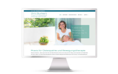Neue Website für Osteopathie & Bewegungstherapie