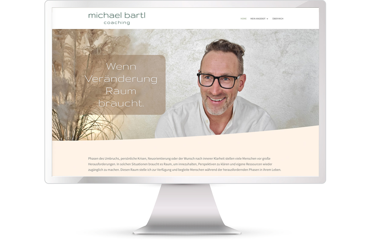 Website Coaching Michael Bartl