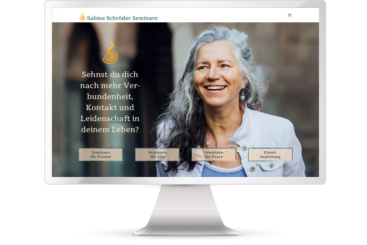 Website Sabine Schröder Seminare